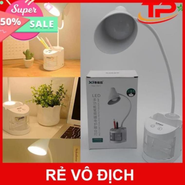 Đèn LED Để Bàn Đa Năng Có Sạc Tích Điện TGX-7011 - 3 chế độ sáng, bảo vệ mắt, nút cảm ứng, tiện dụng