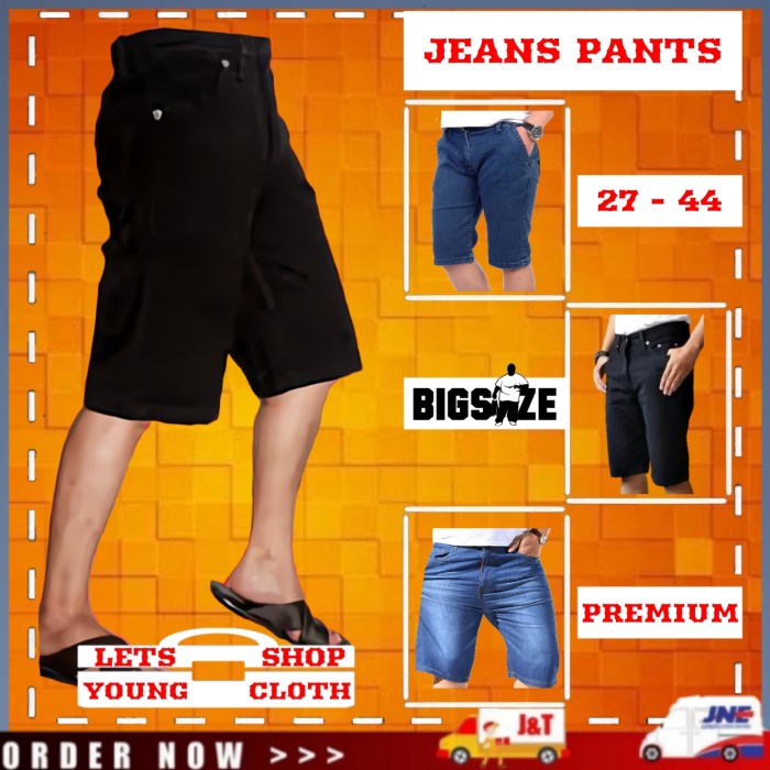 Quần Short Jeans Skinny Size Lớn 27-28 Cho Nam