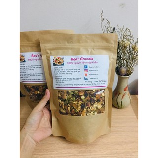 Ngũ Cốc Ăn Kiêng Granola Yến Mach Mix Hạt Dinh Dưỡng Và Mật Ong - Không Đường