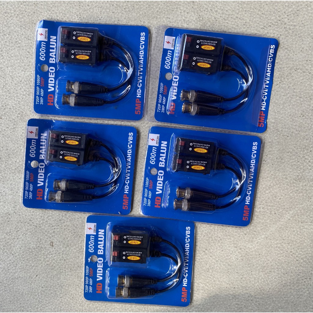 5 cặp Balun UTP 5MP
