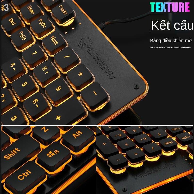 ✻Bộ bàn phím và chuột Người điều khiển im lặng Cảm thấy Trò chơi thể thao điện tử Ăn gà Tạo tác Máy tính Phụ ng