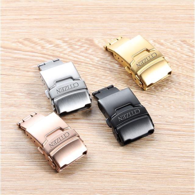 （Bolanxun） Citizen Sao Orange Eco-Drive Blue Sky Angel Series BM7140 Dây đeo Băng đeo Unisex Dây silicon cao su