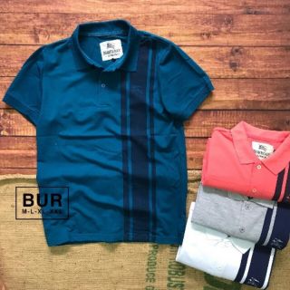 Áo thun cá sấu nam cổ bẻ sọc màu cho nam cá tính