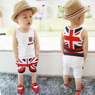 Sét bộ ba lỗ cờ cho bé trai