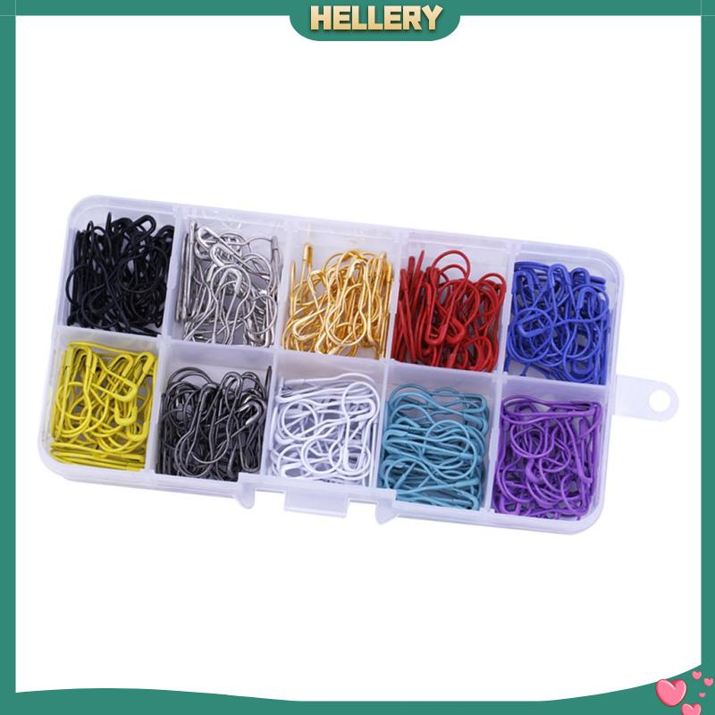 Bộ 300 Ghim Cài Bóng Đèn An Toàn Bằng Hợp Kim Nhiều Màu Sắc