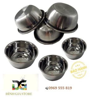 THAU INOX 304 KHÁNG KHUẨN SÁNG BÓNG DÀY DẶN CHẮC NỊCH[Tổng kho đồ gia dụng - Minh Châu]