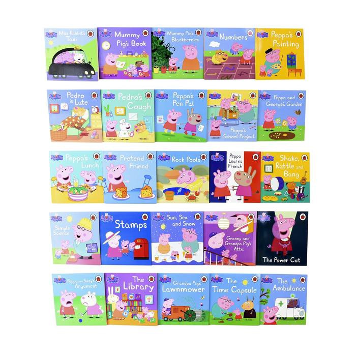 Peppa Pig nhập 50 quyển (50q nhập khẩu)