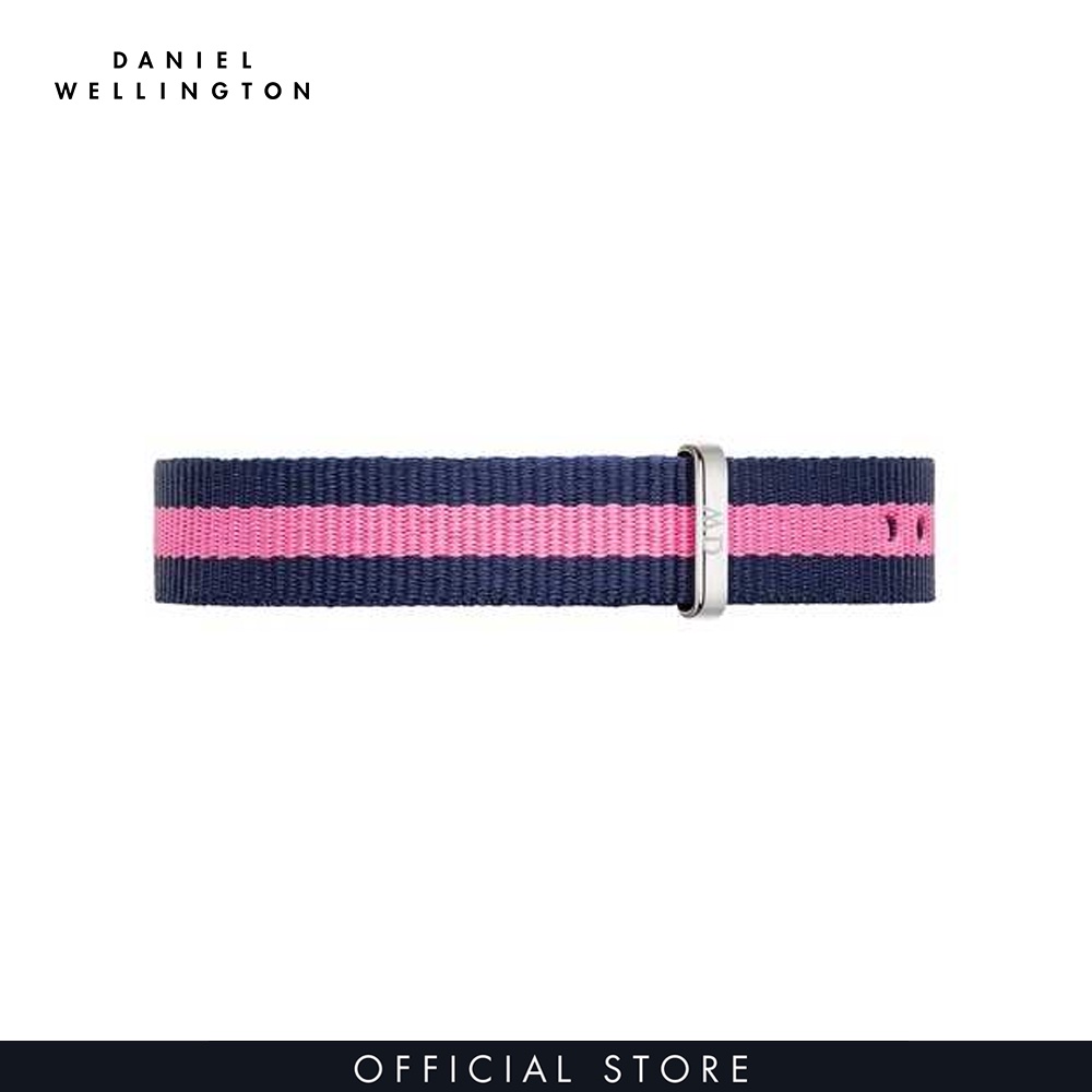 Dây vải nato đồng hồ Daniel Wellington 13mm khóa màu bạc - Cho đồng hồ Classy 26mm