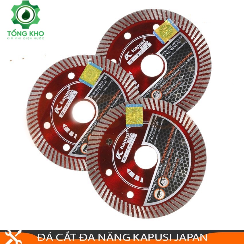 Đá cắt đa năng Kapusi Japan chính hãng Nhật - Đá cắt sắt, thép, inox, siêu sắc, bền cao cấp - Tổng kho kim khí điện nước