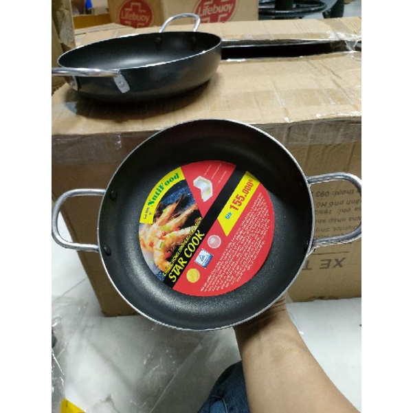 Chảo chống dính cao cấp 22cm Star cook  quà tặng từ Nutifood .