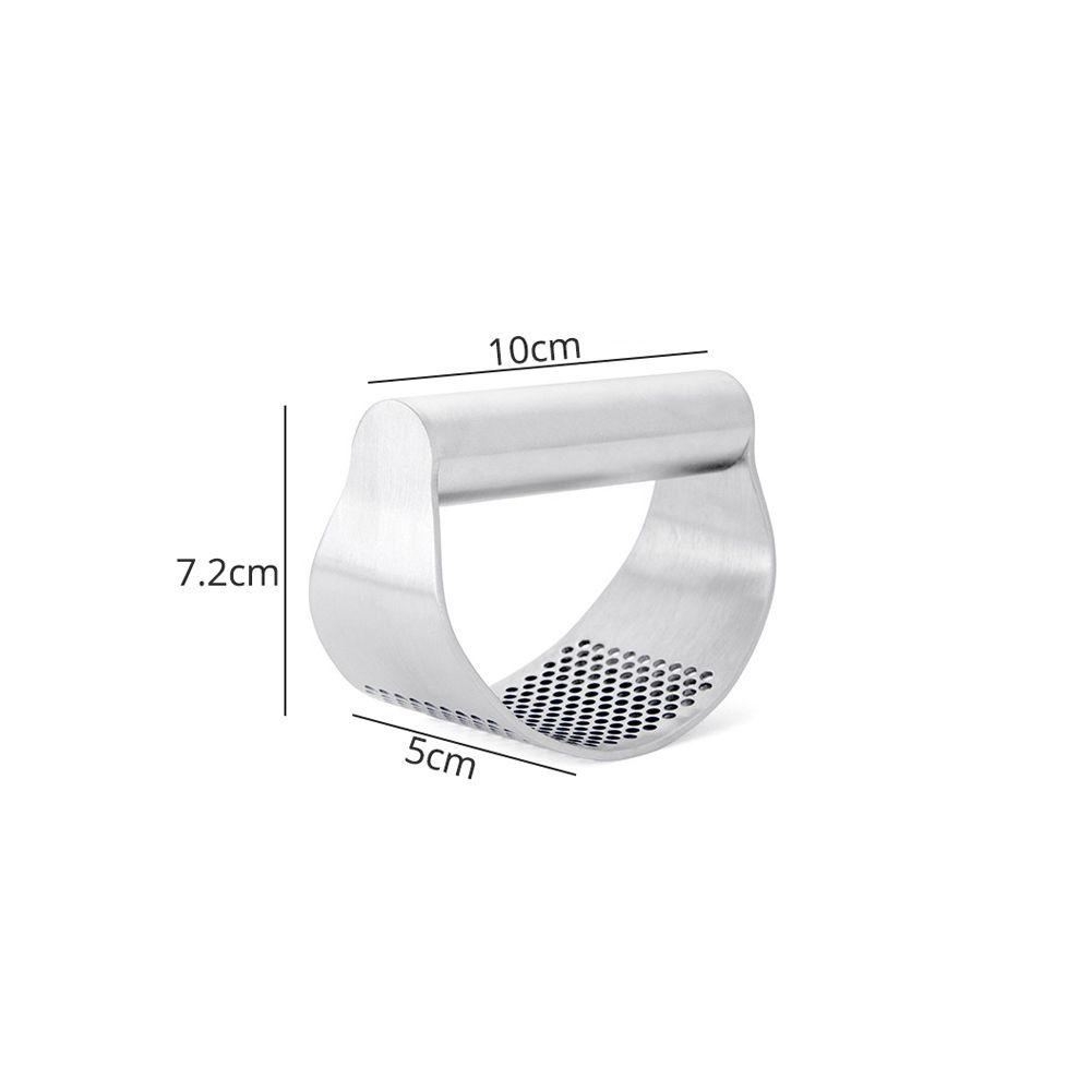 Dụng Cụ Nghiền Tỏi Bằng Thép Không Gỉ Tiện Dụng Cho Gia Đình