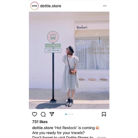 Pass váy babydoll Dottie