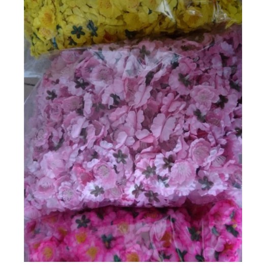 Combo 1 kg hoa mai hoa đào giả trưng tết