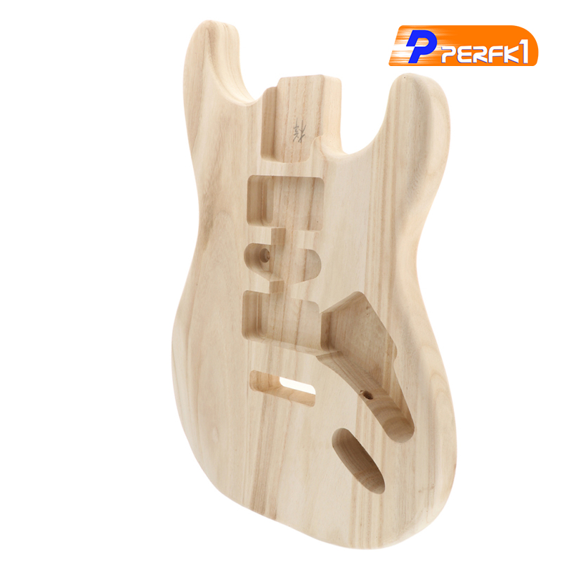 Hot-Sycamore Electric Guitar Replacement Unfinished Body Barrel for ST Guitar