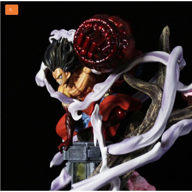 Mô hình Figure One Piece - Vua hải tặc Luffy Snakeman 2 đầu có led