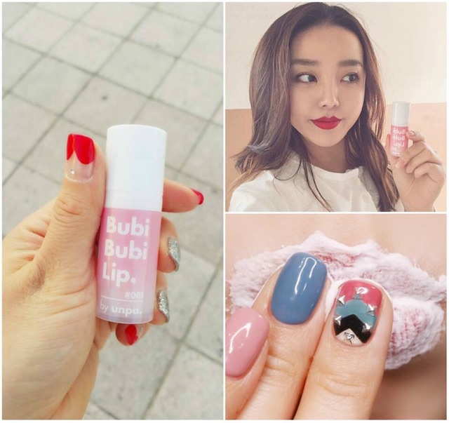 Gel tẩy da chết môi sủi bọt Unpa Bubi Bubi Lip