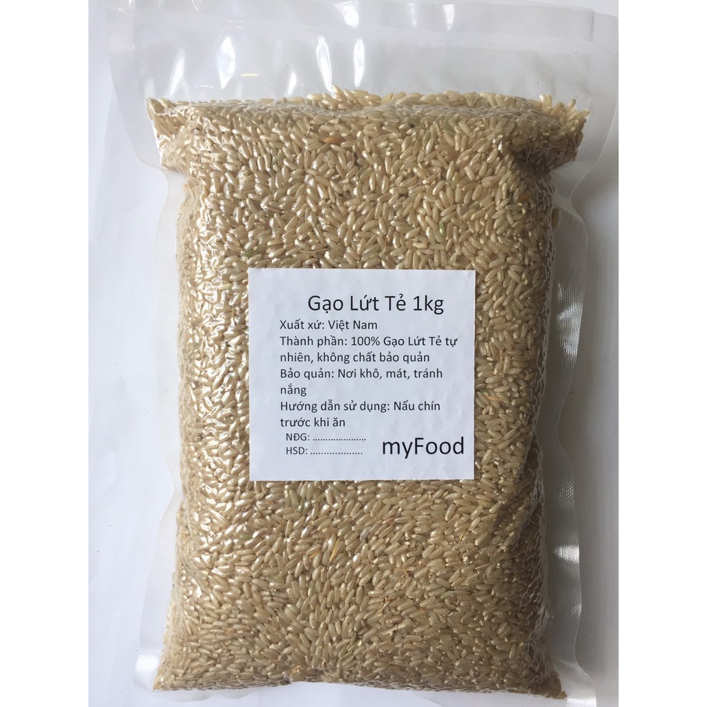 [1KG] Gạo Lứt Tẻ Điện Biên / Gạo Lứt Trắng / Gạo Nguyên Cám không chất bảo quản