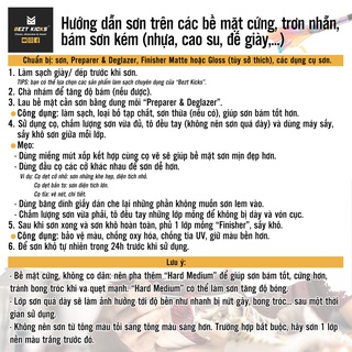 Dung môi giúp làm mềm, cứng sơn Bezt Kicks Fabric Medium, Hard Medium.