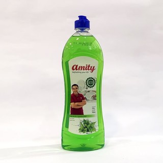 Nước rửa chén Amity hương trà xanh khử sạch mùi tanh 750g