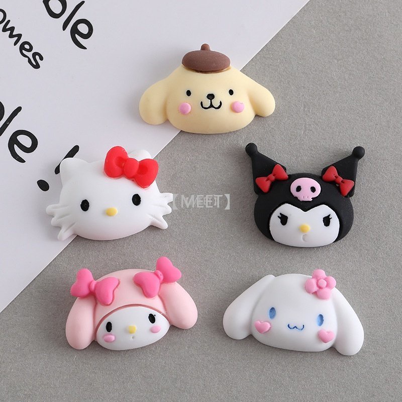 1 Túi Vật Liệu Resin In Hình Kuromi Hoạt Hình Melody DIY
