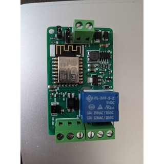 Mạch điều khiển wifi relay ESP8266 10a 220v Dc 7v~30v