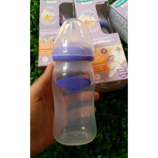 Bình sữa Lansinoh mOmma 160ml/240ml
