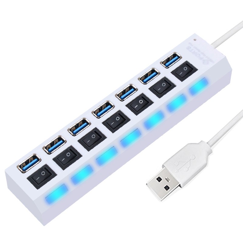 Bộ Chia 4 / 7 Cổng Usb 2.0 Tốc Độ Cao Usb 2.0 480 Mbps Cho Máy Tính Bảng / Laptop