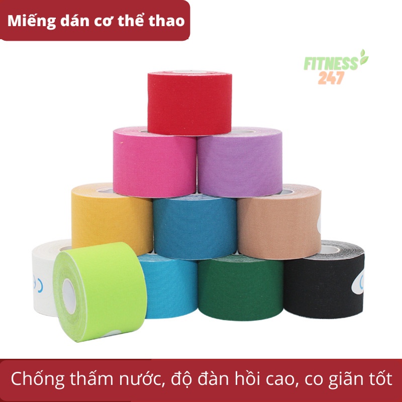 Băng Dán Cơ Thể Thao chống nước, Băng Cuốn thể thao Hỗ Trợ Chấn Thương bảo vệ khớp tay chân