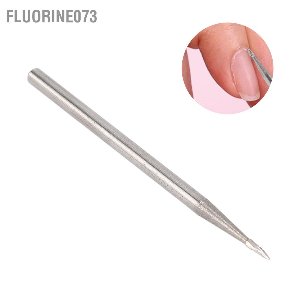 Fluorine073 Mũi khoan móng tay chuyên nghiệp Vonfram thép mài bóng Công cụ làm