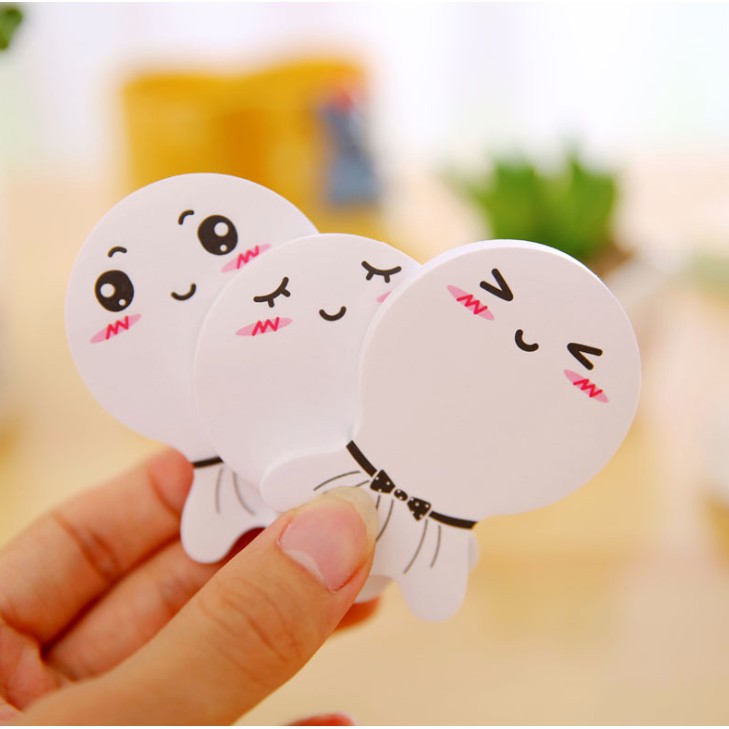 Tập giấy note búp bê cầu nắng Nhật Bản siêu cute