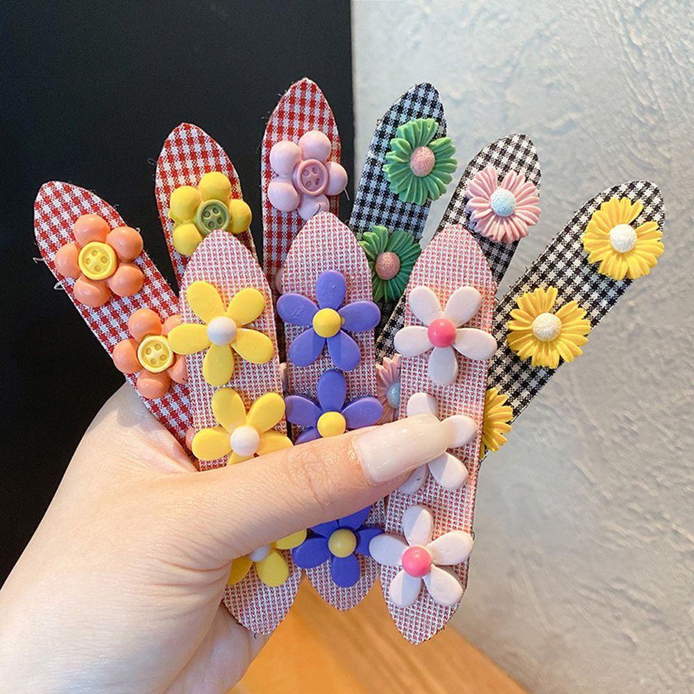 Kẹp Tóc Vải Hoa / Động Vật Nhỏ Dễ Thương Có Thể Gập Lại Thần Kỳ VANES1 Cho Nữ