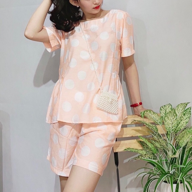 Sét bộ tơ bi nhúng eo
