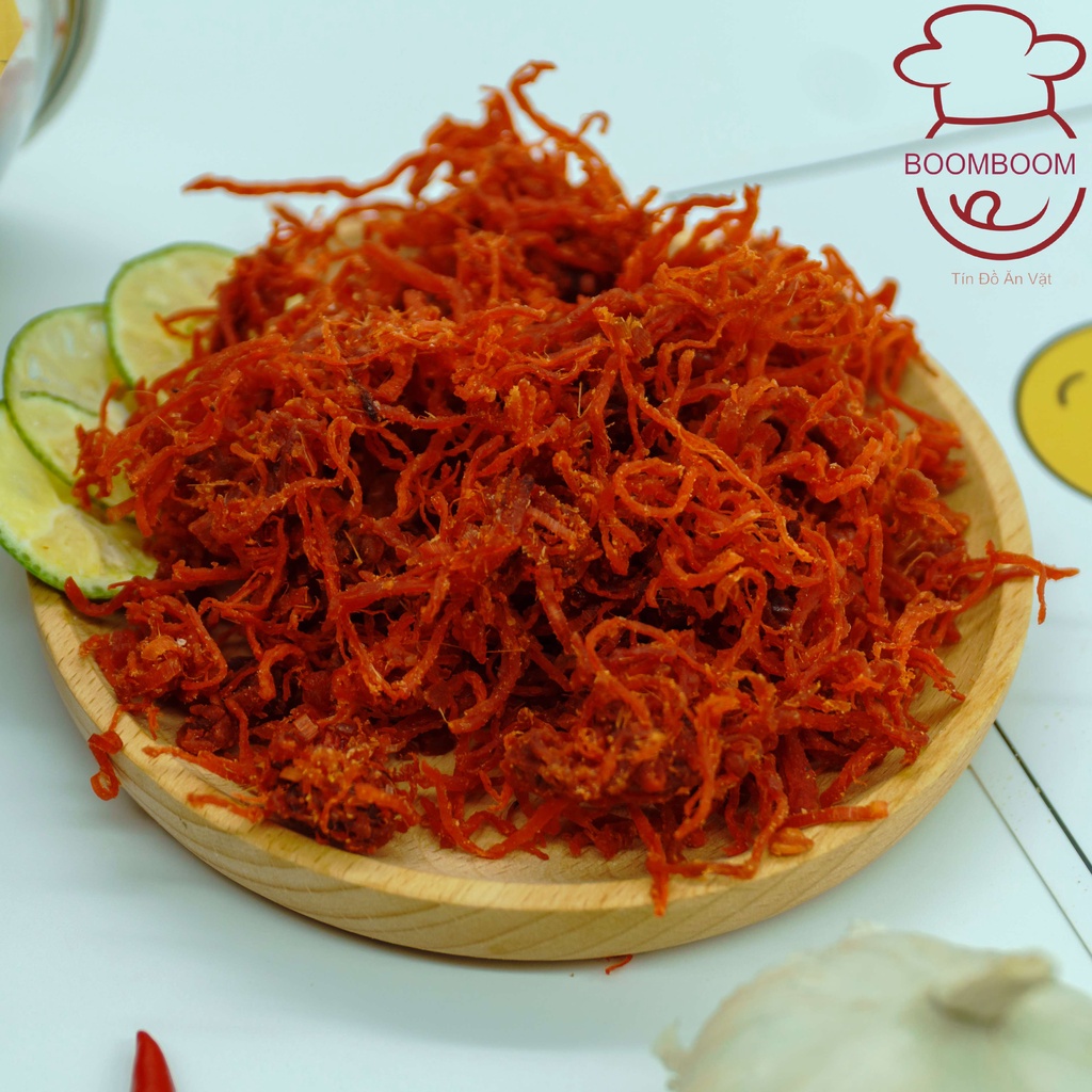 Khô bò xé sợi siêu cay hũ 300gr-BoomBoom Food | BigBuy360 - bigbuy360.vn