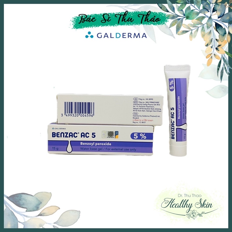 KEM GIẢM MỤN BENZAC AC 5%