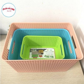 RỔ ĐỰNG ĐỒ ĐA NĂNG CÓ NẮP VIỆT NHẬT