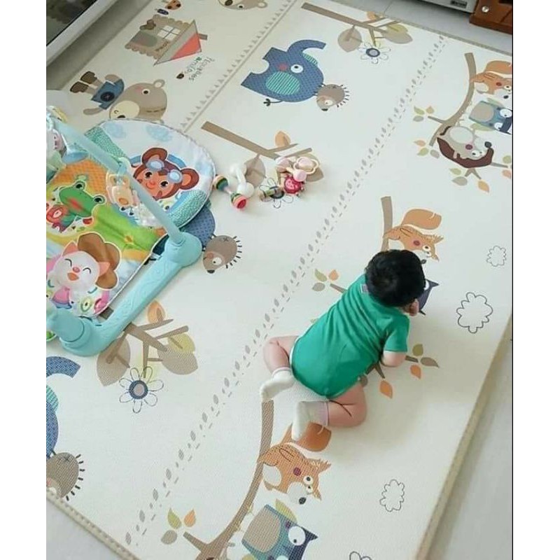 Thảm xốp trải sàn cho bé ( không trơn trượt ,không thấm nước dễ lau chùi)