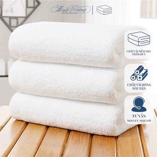 Combo 04 khăn tắm gấp thiên nga cotton 100% mềm mại 70x140cm