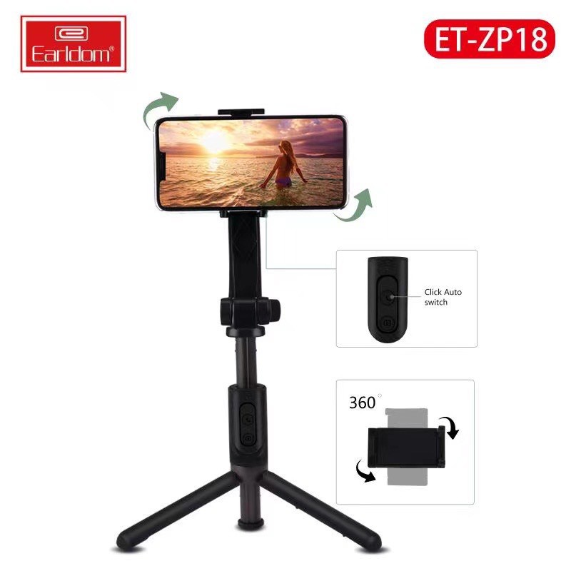 Gậy Tự Sướng Selfie Gimbal Earldom ZP - 18 Chống Rung. | BigBuy360 - bigbuy360.vn