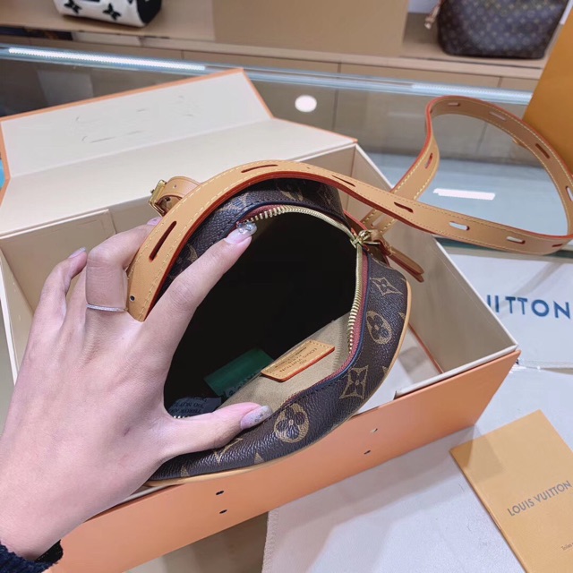 LV tròn bản da thật