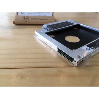 Caddy bay mỏng 9.5 mm cho laptop (Khung Nhôm)