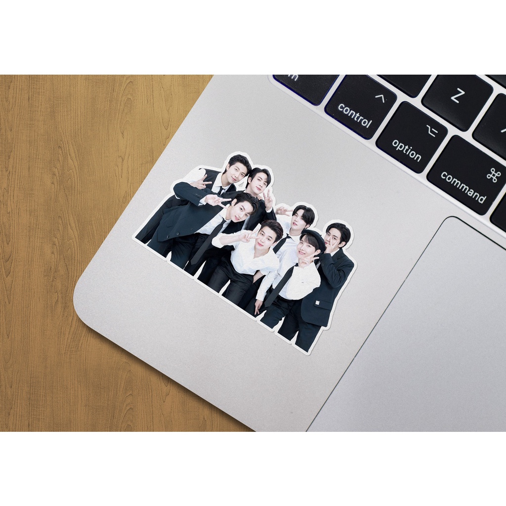 Set 100 Miếng Dán Hình BTS Trang Trí Sổ Tay Album Ảnh JIMIN V
