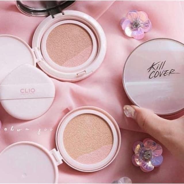 C.L.I.O  KILL COVER PINK GLOW CREAM CUSHION (1 hộp + 1 lõi đi kèm )