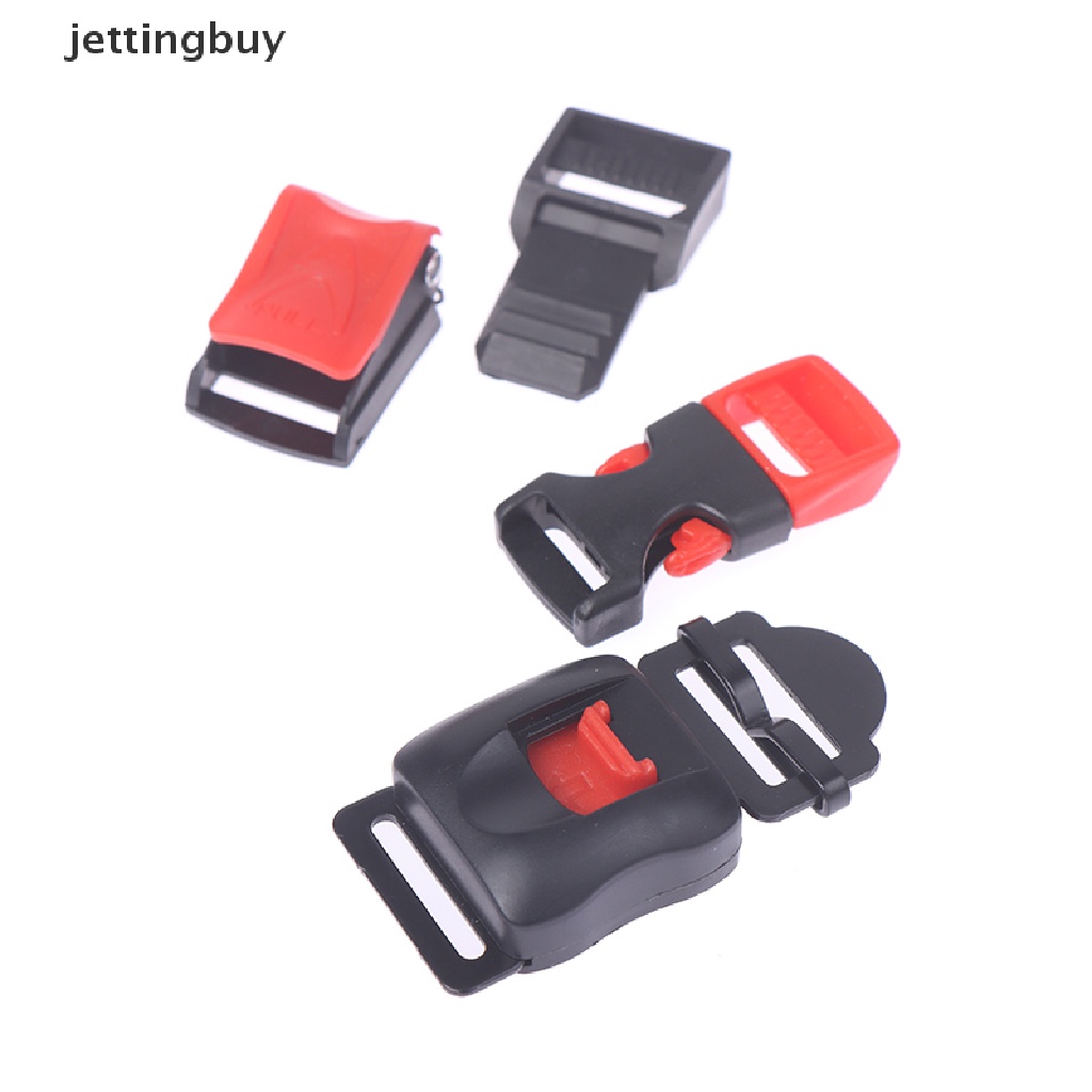 Khóa cài dây đeo cằm JETTING QDD dạng ấn bằng nhựa cho mũ bảo hiểm xe máy