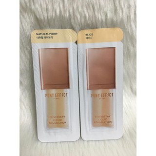 1 Gói Dùng Thử Kem nền Pony Effect Coverstay Liquid Foundation
