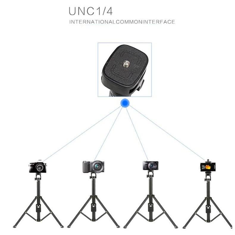Tripod kiêm Gậy Chụp Hình tích hợp Remote cho điện thoại VCT-1688
