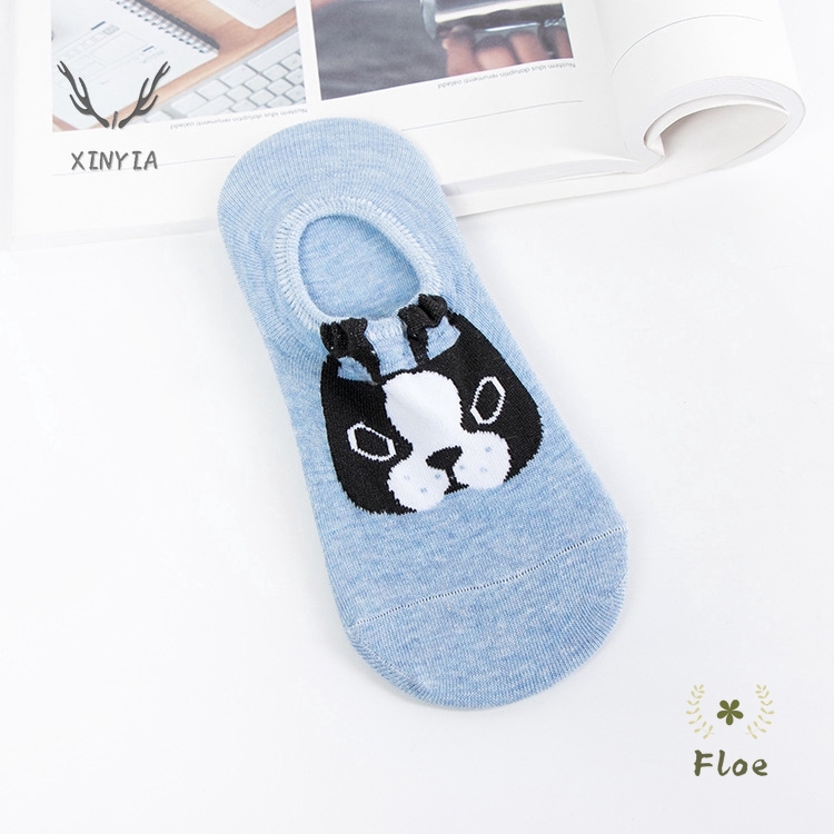 Vớ Cotton Siêu Nhẹ Chống Trượt Thoáng Khí In Họa Tiết Hoạt Hình Dễ Thương Cho Bé Gái