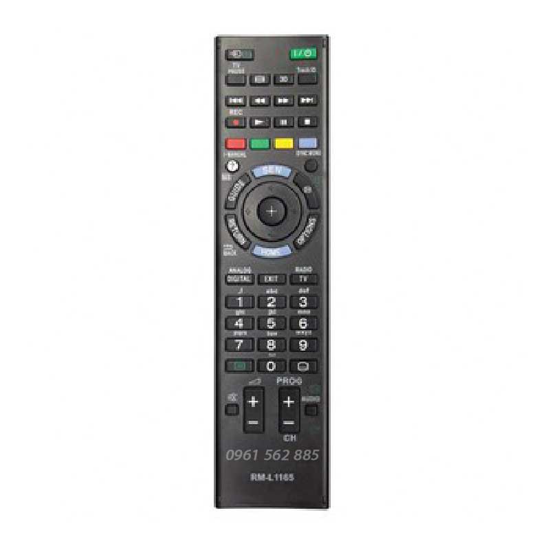 Điều Khiển Remote Tivi SONY Smart RM-L1165  Bảo Hành 1 Tháng Đổi Mới