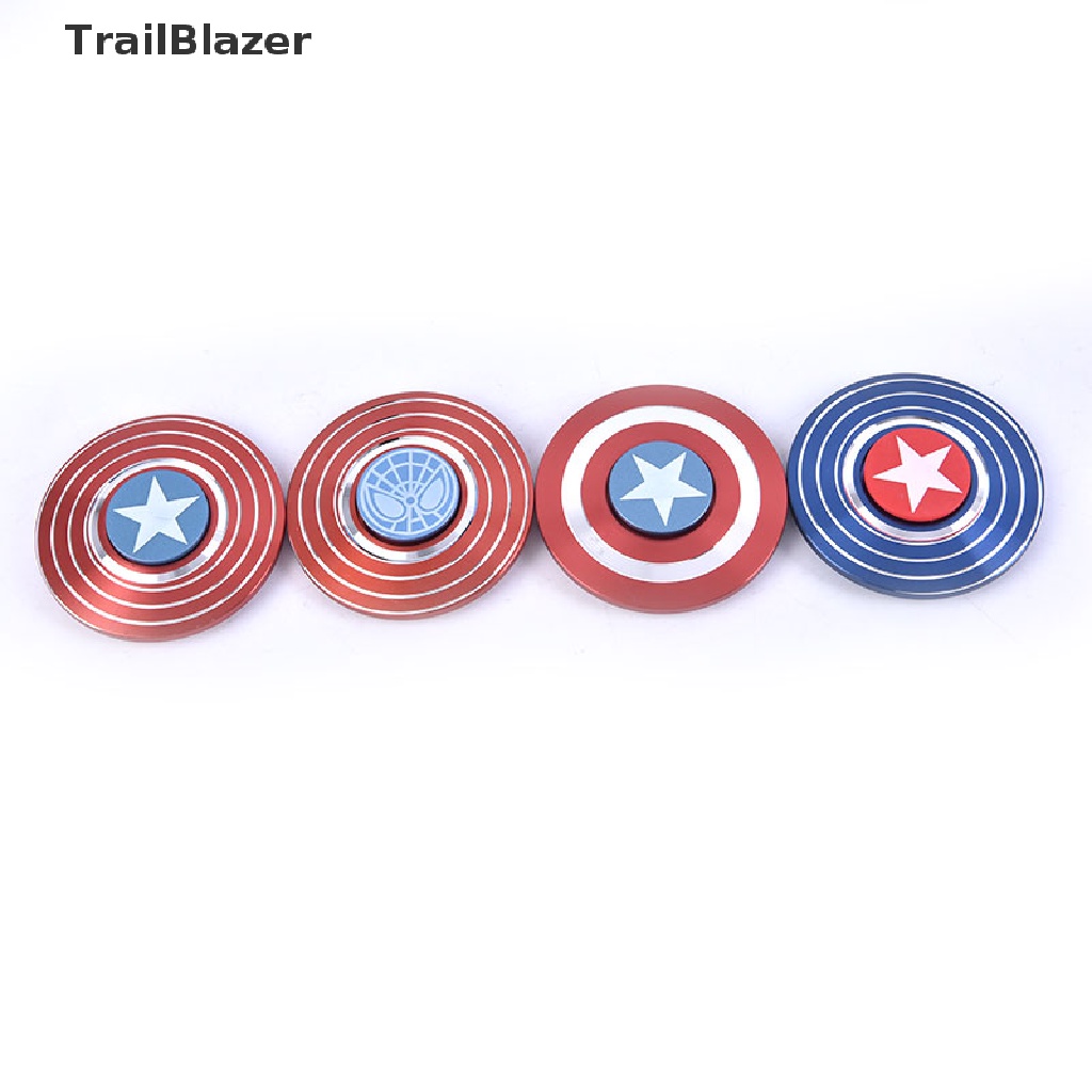 Con quay đồ chơi Spinner bằng hợp kim hình Captain America