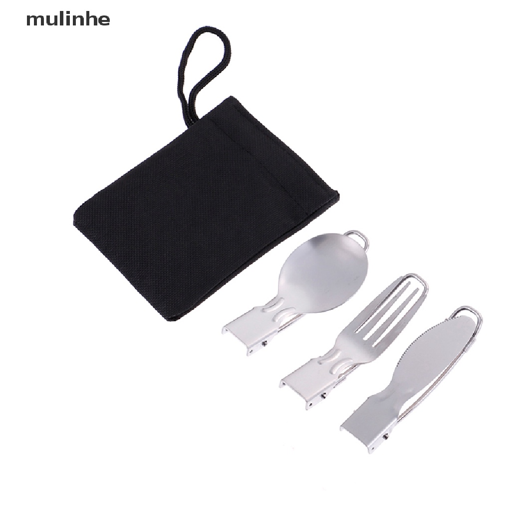 1 Bộ Muỗng Nĩa Du Lịch Tiện Lợi vn