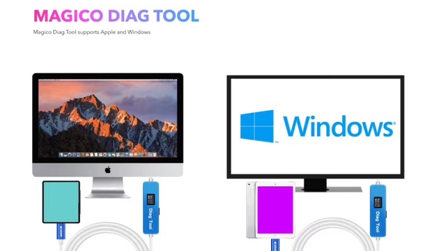 MAGICO DIAG TOOL đổi Seri ổ cứng-fix WiFi không đục ổ, fix xanh 3uTools